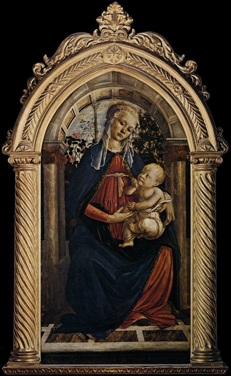 Madonna of the Rose Garden (Botticelli) httpsuploadwikimediaorgwikipediacommonscc