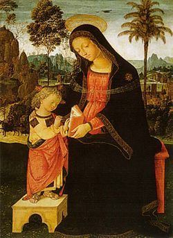 Madonna with Writing Child httpsuploadwikimediaorgwikipediacommonsthu