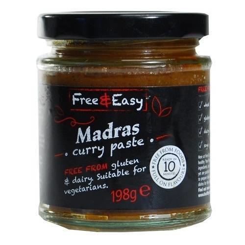 Madras curry sauce Free amp Easy Gluten Free Madras Curry Paste 198g by Free amp Easy