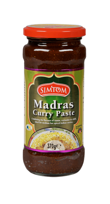 Madras curry sauce Madras Curry Paste Simtom Food Products Authentic Indian Cooking