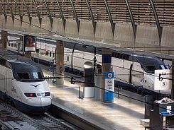 Madrid–Seville high-speed rail line httpsuploadwikimediaorgwikipediacommonsthu