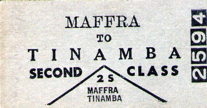 Maffra railway line