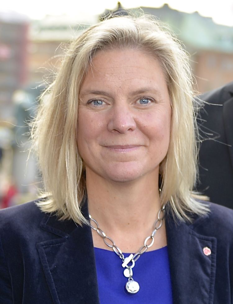 Magdalena Andersson (Moderate) Magdalena Andersson Social Democrat Wikipedia