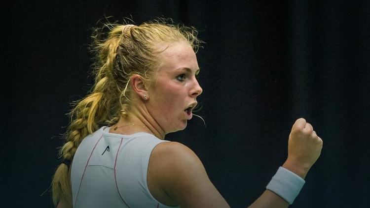 Magdalena Fręch FedCup WGII POL 11 TAI Magdalena FRCH 485 def LEE YaHsuan