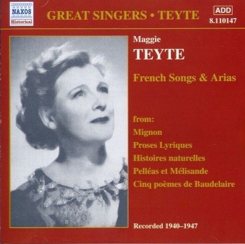 Maggie Teyte Maggie Teyte French Songs Arias Diabolus In Musica
