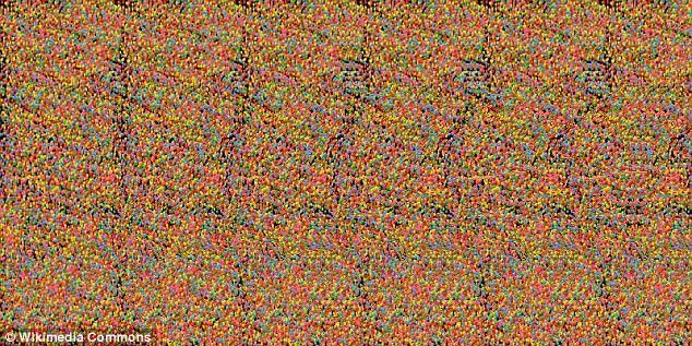 Magic Eye | multi-colored and patterned illusion