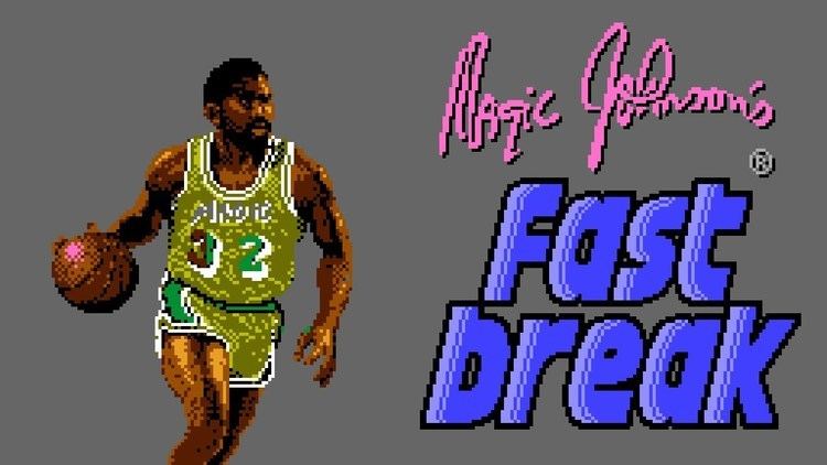 Magic Johnson's Fast Break Magic Johnson39s Fast Break NES Gameplay YouTube