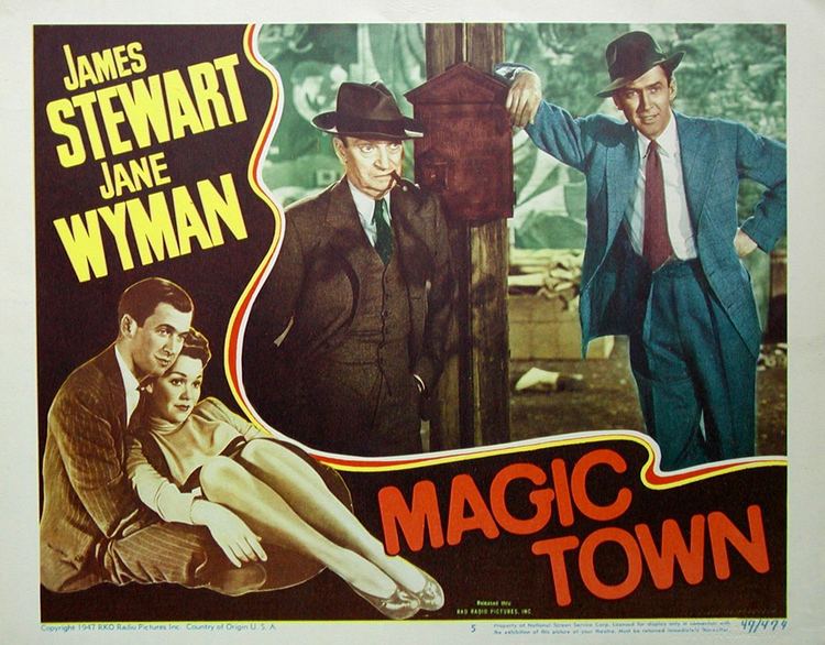 Magic Town Film Style Magic Town 1947 Cinestylography