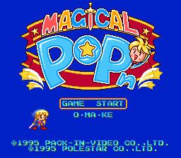 Magical Pop'n Magical Pop39n Japan ROM lt SNES ROMs Emuparadise