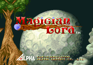 Magician Lord Play Magician Lord SNK NEO GEO online Play retro games online at