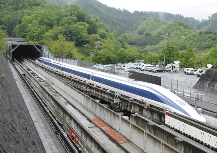 Maglev Maglev train clocks 603 kph setting new world record The Japan Times