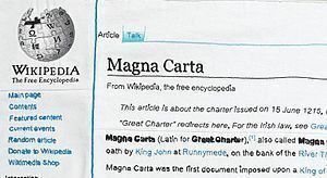 Magna Carta (An Embroidery) Magna Carta An Embroidery Wikipedia