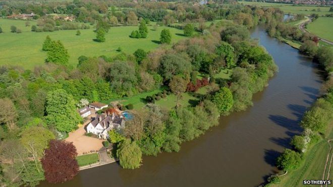 Magna Carta Island Magna Carta Island in the River Thames goes on sale BBC News