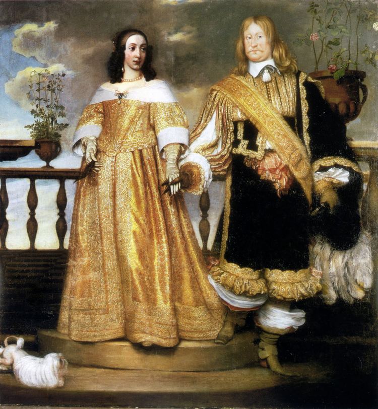 Magnus Gabriel De la Gardie 1653 Magnus Gabriel De la Gardie och hustru Maria