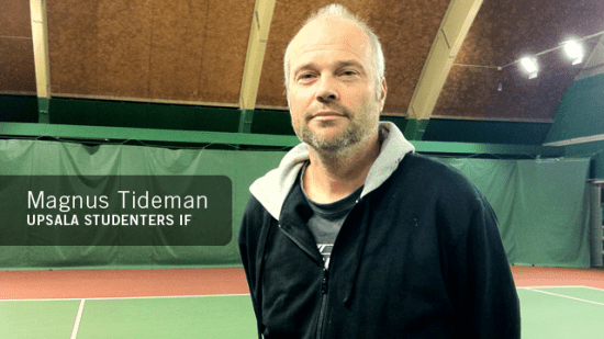 Magnus Tideman Upsala Studenters IF ppen fr alla Magnus Tideman hjlper USIF