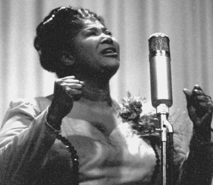 Mahalia Jackson From the SampS archives Mahalia Jackson the world39s