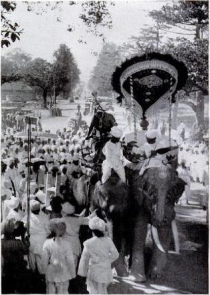 Maharaja Budhachandra Kang at Imphal 1944 Maharaja Budhachandra Tarique Aziz Maibam