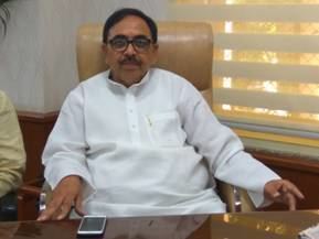 Mahendra Nath Pandey Dr Mahendra Nath Pandey takes charge of the office of Minister of