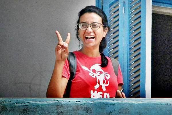 Mahienour El-Massry Anger after Egyptian court jails leading Revolutionary Socialist