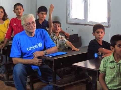 Mahmoud Kabil Mahmoud Kabil UNICEFs goodwill ambassador visits Domiz refugee