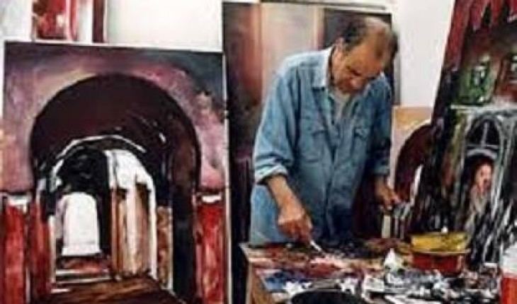 Mahmoud Sehili Le grand peintre Mahmoud SEHILI a tir sa rvrence