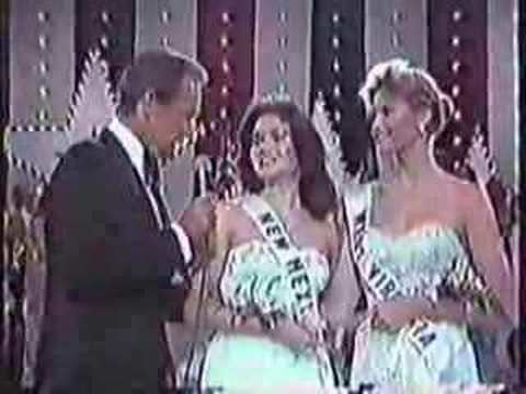 Mai Shanley Miss USA 1984 Farewell Walk Crowning YouTube