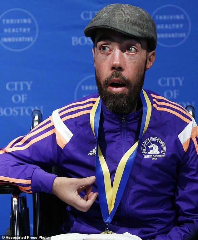 Maickel Melamed Maickel Melamed finishes Boston Marathon after 20 hours Daily Mail