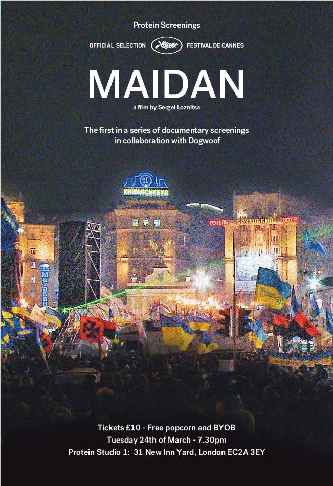 Maidan (film) Protein Screenings MAIDAN a film by Sergei Loznitsa Ukrainian