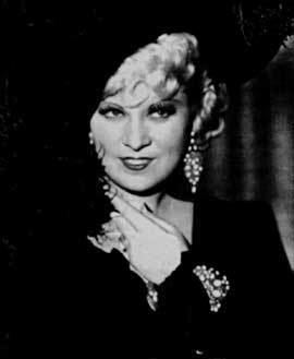 Maidel Turner Mae West Mae West Maidel Turner
