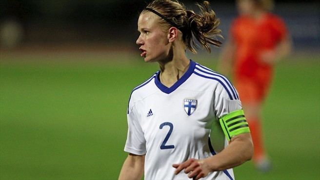Maija Saari Devastated Saari out for Finland UEFA Women39s EURO