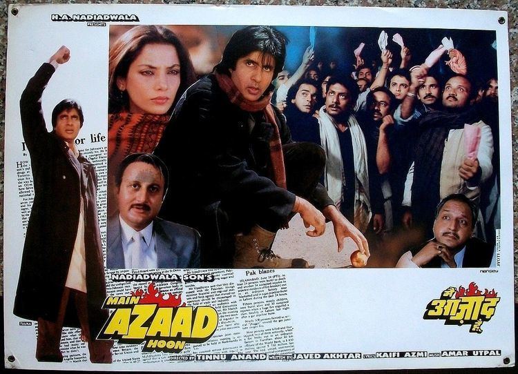 Main Azaad Hoon 1989 DVD9 Untouched NTSC SUBS ALICET DBB for Amitabh