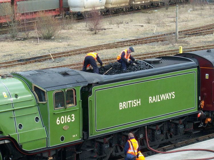 Mainline steam trains in Great Britain