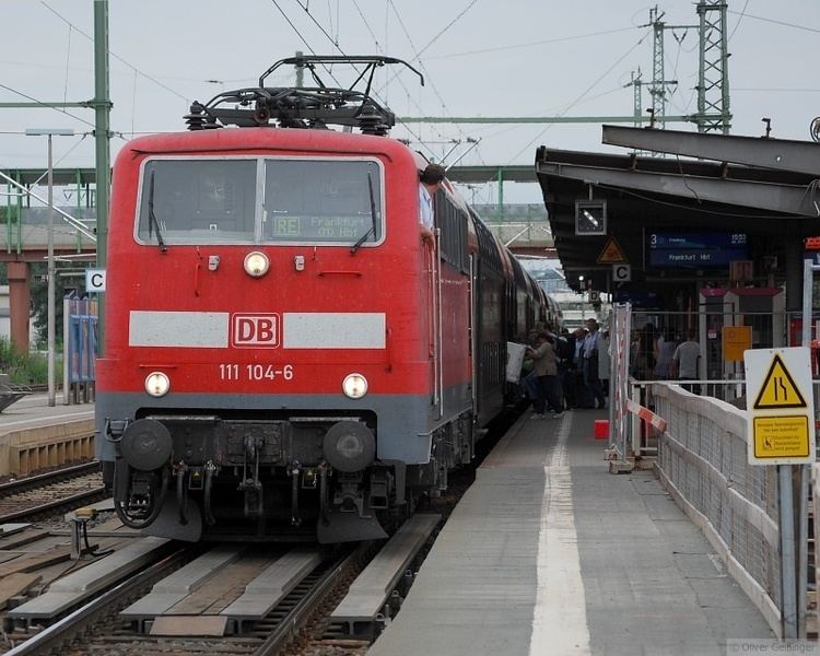 Main–Weser Railway wwwbahnbilderdebildergrauerbetriebsalltagauf