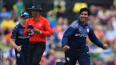 Cricket World Cup 2015 Scotland send home Majid Haq BBC Sport