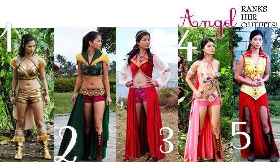 Majika Costumes worn by Angel Locsin who played the character of Sabina in