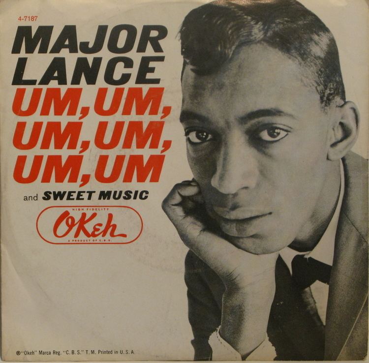 Major Lance LPCover Lover Um