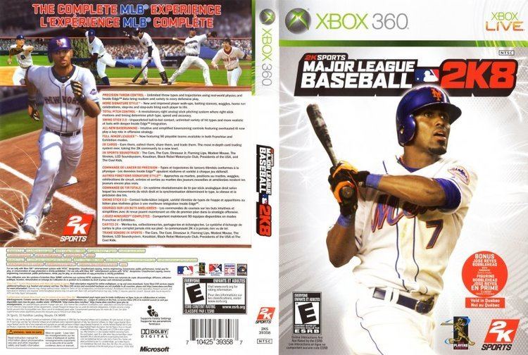 Major League Baseball 2K8 Major League Baseball 2K8 XBOX 360 Game Covers Major League
