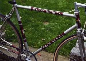 Major Nichols The Major Nichols bicycle