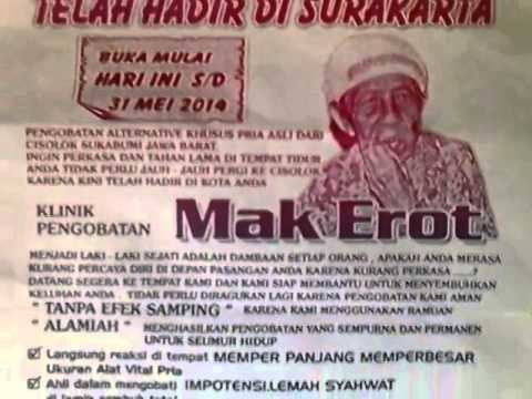 Mak Erot Mak Erot telah hadir di Surakarta YouTube
