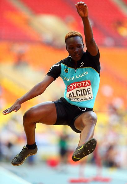 Makeba Alcide Makeba Alcide in IAAF World Athletics Championships Moscow Day 4