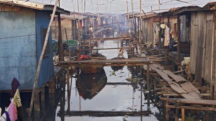 Makoko BBC News In pictures Clearing Nigeria39s Makoko settlement