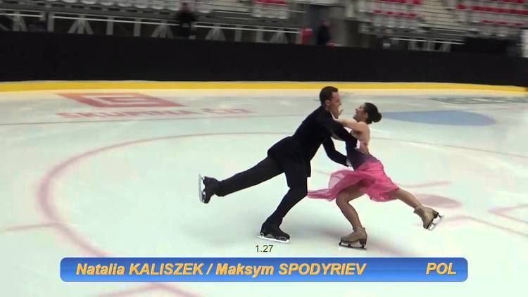Maksym Spodyriev Natalia Kaliszek Maksym Spodyriev SENIOR ICE DANCE SHORT DANCE YouTube