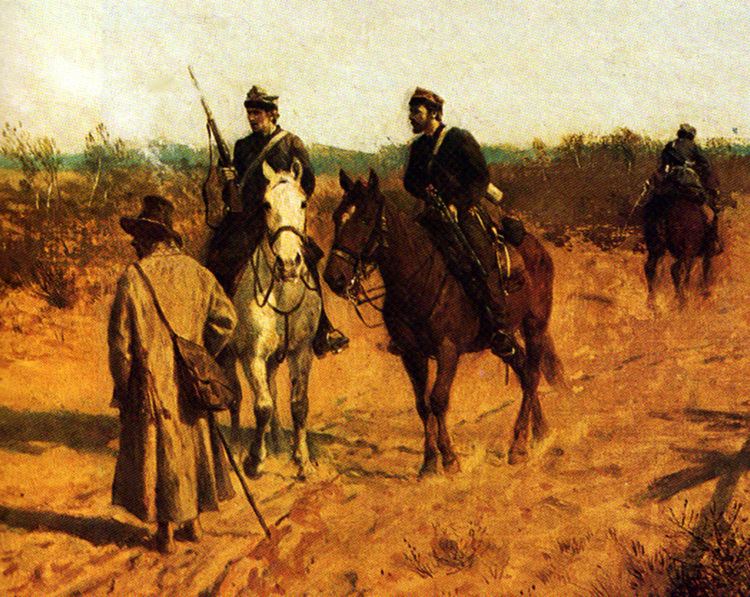 Maksymilian Gierymski FileThe patrol of Polish insurgents of 1863 by