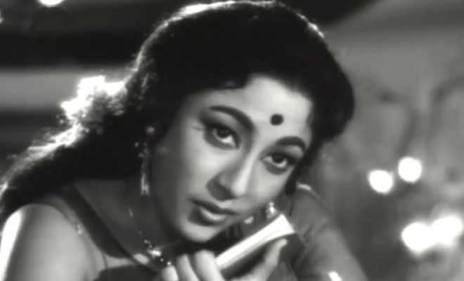 Mala Sinha I am not aware which award I was getting Mala Sinha