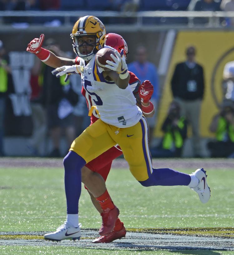 Malachi Dupre LSU receiver Malachi Dupre flashes NFL talent says hes not yet