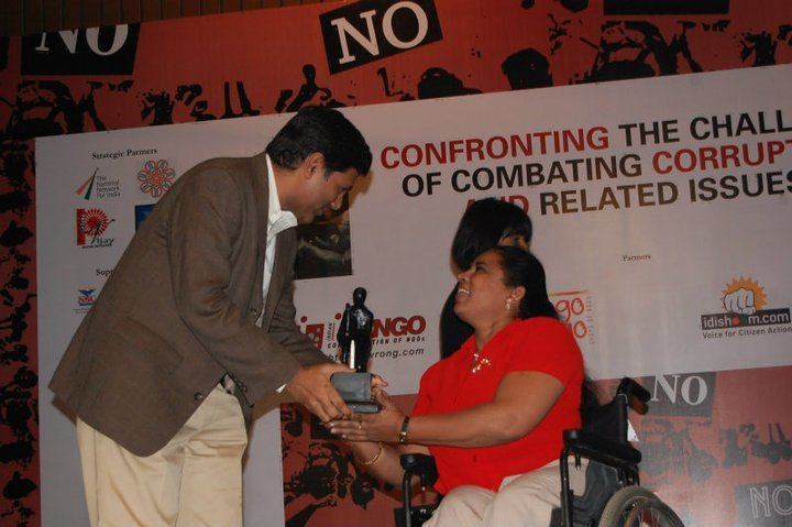 Malathi Krishnamurthy Holla Malathi Holla is a Champion for the DifferentlyAbled