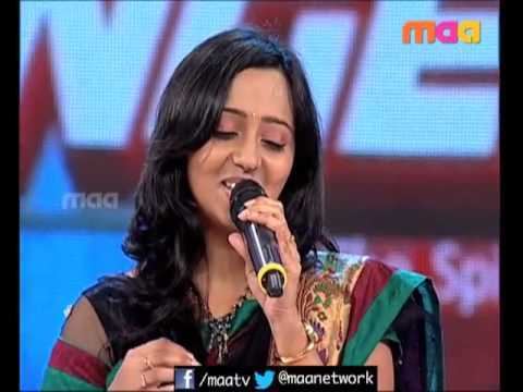 Malavika (singer) Malavika Singing Tolisari Mimmalni YouTube