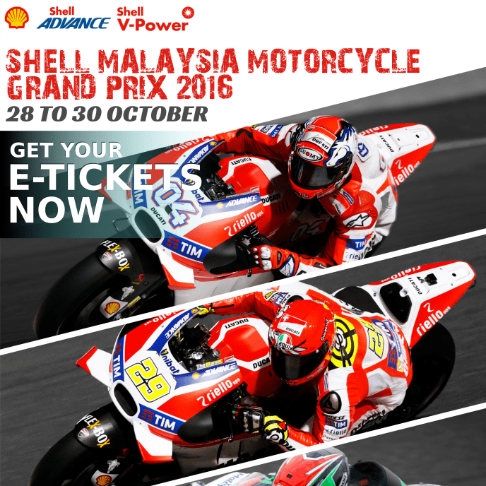 Malaysian motorcycle Grand Prix Event has Ended SHELL MALAYSIA MOTORCYCLE GRAND PRIX 2016