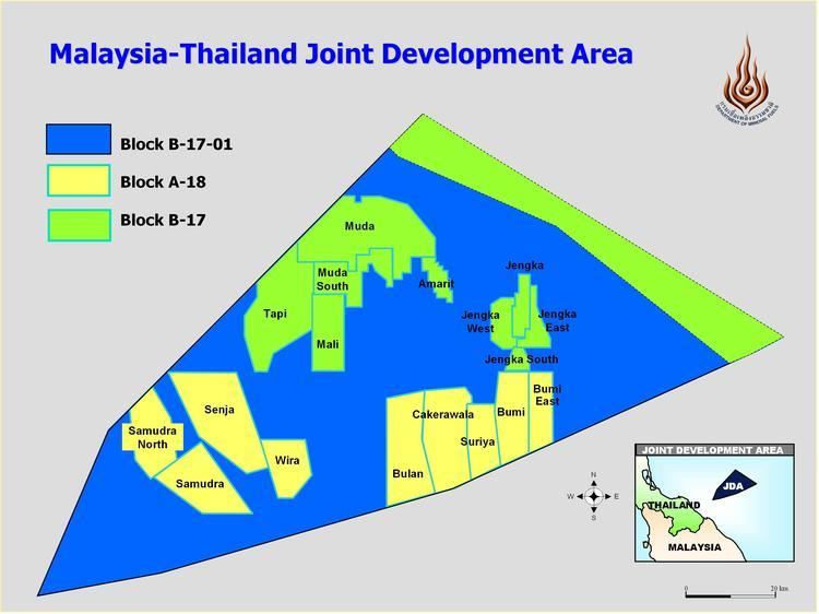 Malaysia–Thailand joint development area MalaysiaThailand Joint Development Area