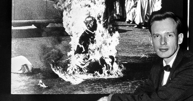 Malcolm Browne Vietnam burning monk photographer Malcolm Browne dies